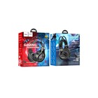 Наушники Hoco W106, игровые, проводные, накладные, микрофон, 1.8 м, чёрные - Фото 8