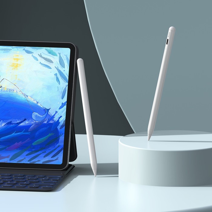 Стилус Hoco GM102, для Ipad от 2018 года, 140 мАч, белый - Фото 1