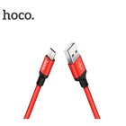 Кабель Hoco X14, 2 А, USB - micro USB, 2 м, черно-красный - Фото 4