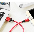 Кабель Hoco X14, 2 А, USB - micro USB, 2 м, черно-красный - Фото 6