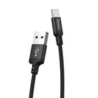 Кабель Hoco X14, 2 А, USB - Type-C, 2 м, черный 9946286 - фото 13211932