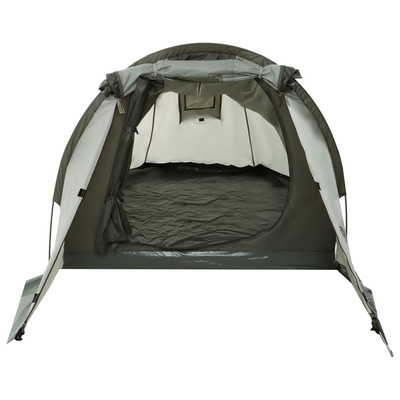 Палатка туристическая 3-местная maclay KAMA 3, 300×180×110 см, трекинговая, однослойная, с тамбуром, зелёная