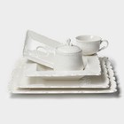 Тарелка фарфоровая пирожковая Magistro Kingdom, 15.2×1.6 см - Фото 8