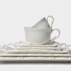 Тарелка фарфоровая пирожковая Magistro Kingdom, 15.2×1.6 см - Фото 9