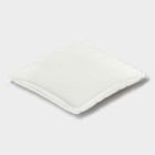 Пирожковая тарелка Magistro Kingdom, 21×2.1 см, квадратная, фарфор, белая - Фото 4