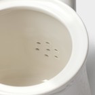 Заварочный чайник Magistro Kingdom, 1 л, фарфор, белый - Фото 4