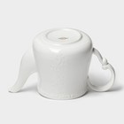 Заварочный чайник Magistro Kingdom, 1 л, фарфор, белый - Фото 6