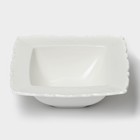 Салатник Magistro Kingdom, 300 мл, 16×5.2 см, фарфор, белый - Фото 4