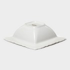 Салатник Magistro Kingdom, 300 мл, 16×5.2 см, фарфор, белый - Фото 6