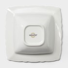 Салатник Magistro Kingdom, 300 мл, 16×5.2 см, фарфор, белый - Фото 7