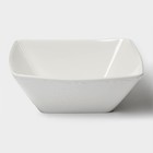 Салатник Magistro Kingdom, 1.8 л, 23×22.5×8 см, фарфор, белый - Фото 3