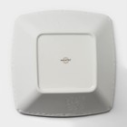 Салатник Magistro Kingdom, 1.8 л, 23×22.5×8 см, фарфор, белый - Фото 6