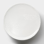 Тортовница Magistro Kingdom, 30.5×9.5 см, фарфор, белая - Фото 3