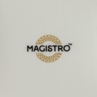 Салатник Magistro Kingdom, 300 мл, 12×5 см, фарфор, белый - Фото 6
