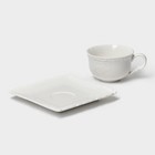 Чайная пара Magistro фарфоровая Kingdom, кружка 250 мл - Фото 4