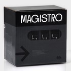 Стопки-шоты Magistro «Пуля», 30 мл, 3.5×11 см, с двойными стенками, набор 6 шт., стекло, прозрачные - Фото 8