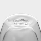 Кружки с двойными стенками Magistro «Дуо», 450 мл, 13×9×14.8 см, набор 2 шт., стекло, прозрачные - Фото 8