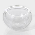 Пиалы с двойными стенками Magistro «Сакура», набор 6 шт.: 50 мл, стекло, прозрачные - Фото 7