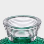 Ваза для фруктов Magistro «Фейерверк», 400 мл, 15×7.5 см, стекло, цвет изумрудный - Фото 7