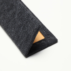 Когтеточка, 55×20 см, угловая, без меха, серая - Фото 5