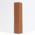 Когтеточка с пропиткой, 55×20 см, угловая, без меха, бежевая - Фото 1