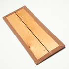 Когтеточка с пропиткой, 55×20 см, угловая, без меха, бежевая - Фото 4