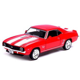 Машина металлическая CHEVROLET CAMARO SS, 1:32, инерция, цвет МИКС , в ПАКЕТЕ