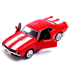 Машина металлическая CHEVROLET CAMARO SS, 1:32, инерция, цвет МИКС , в ПАКЕТЕ - фото 24582508