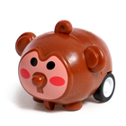 Набор машинок «Забавные зверушки. Африка», 2 штуки, МИКС , в ПАКЕТЕ - фото 24582526