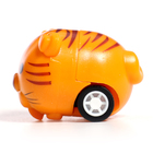 Набор машинок «Забавные зверушки. Африка», 2 штуки, МИКС , в ПАКЕТЕ - фото 24582528