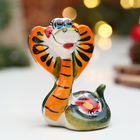 Сувенир символ года "Кобра Маня", гжель, цвет - Фото 1