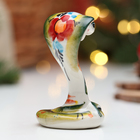 Фигурка фарфор гжель «Кобра Ева», цветная - Фото 3