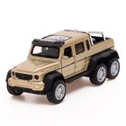 Машина металлическая "Внедорожник", МИКС , в ПАКЕТЕ - фото 24582607