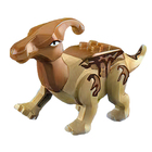 Конструктор блочный "Динозавры", 12 видов, МИКС  в ПАКЕТЕ - фото 24582661