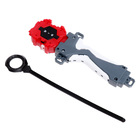 Боевой волчок «Шторм», с запуском, в пакете - фото 24582703