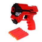 Бластер "Агент", стреляет мягкими пулями, цвета МИКС  . в ПАКЕТЕ - фото 24582715