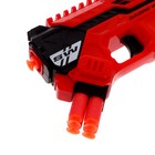 Бластер "Агент", стреляет мягкими пулями, цвета МИКС  . в ПАКЕТЕ - фото 24582717