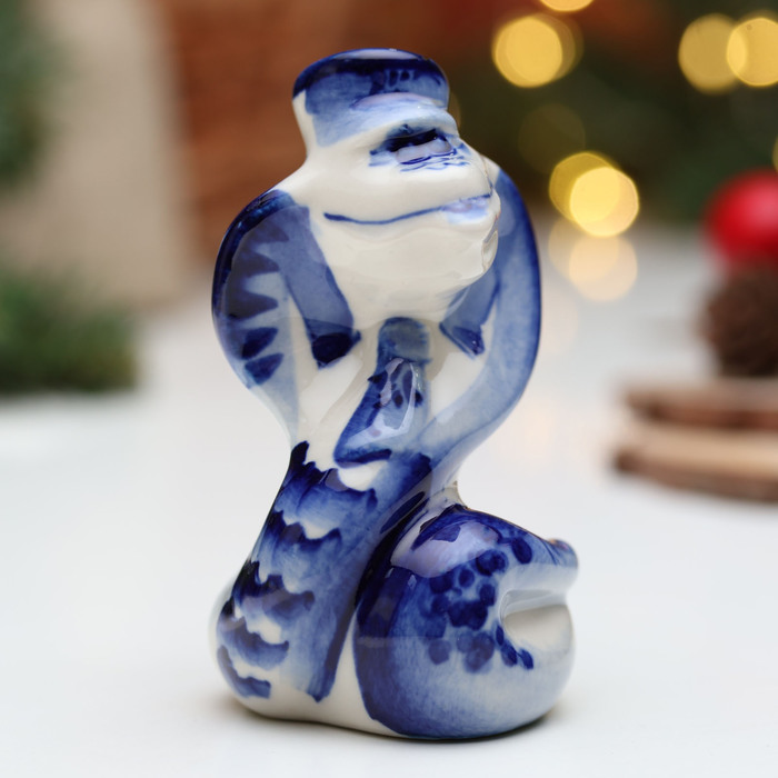 Фигурка фарфор гжель «Змей Жирик» - Фото 1