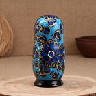 Матрёшка дерево «Ромашка», синяя, 5-кукольная, 19 см - Фото 3