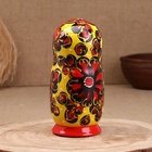 Матрёшка "Ромашка", жёлтая, 5-кукольная, 19 см - фото 24604962