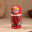 Матрёшка "Анастасия", бордовое платье, 5-кукольная, 16 см - Фото 2