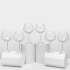 Набор стеклянных бокалов для вина «Жизель», 580 мл, 6 шт - фото 321760158