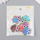 Декор для творчества дерево «Совушки», набор 8 шт., 3.2×3.3 см, МИКС - Фото 4