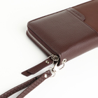 Кошелёк женский на молнии, цвет коричневый - фото 24560526