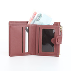 Кошелёк женский на кнопке, цвет розовый - фото 24601354