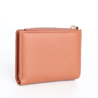 Кошелёк женский на кнопке, цвет бежевый - фото 24601362