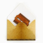 Расческа для бороды в конверте «Встречают по бороде» 7,3 х 5,4см - Фото 7