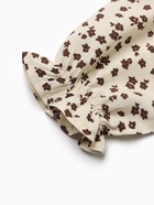 Блузка-боди для девочки MINAKU, рост 86-92 см, бежевая - Фото 7