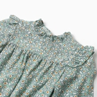 Блузка-боди для девочки MINAKU, рост 92-98 см, зелёная - Фото 2