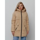 Куртка женская зимняя, размер 46, цвет горчичный - Фото 7